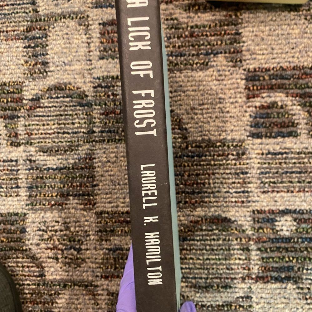 A Lick of Frost Book by Laurell K. Hamilton